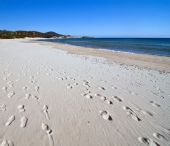 la spiaggia di Chia a Domus de Maria