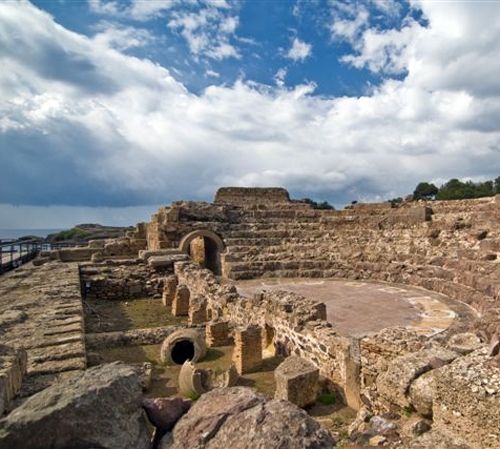 antiche rovine di Nora