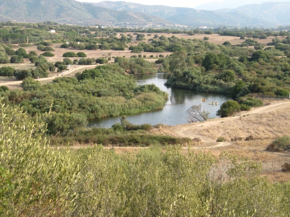 scorcio del fiume Padrongianus - Olbia