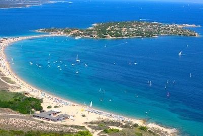 la spiaggia di Porto Pollo