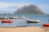 Porto San Paolo verso l'isola di Tavolara