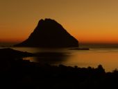 alba sull'isola di Tavolara