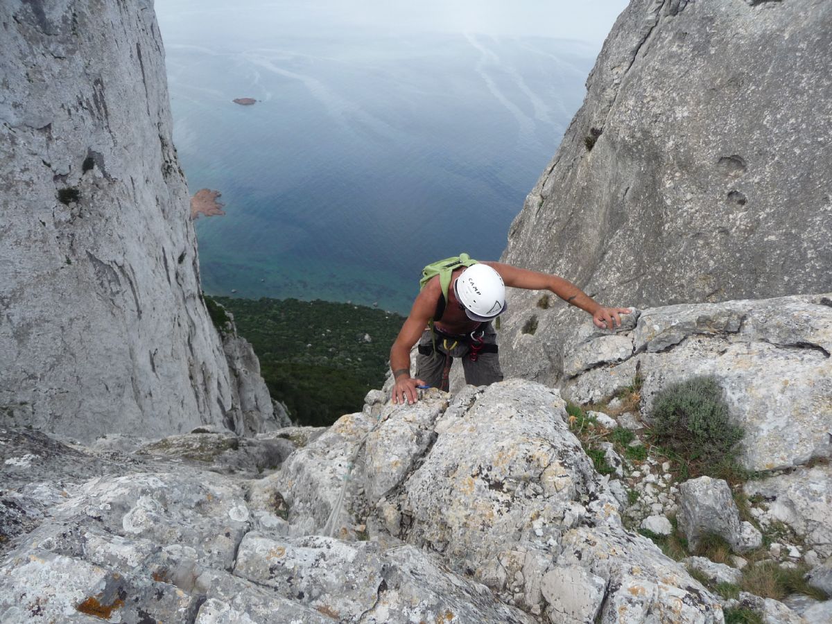 Monte Nieddu in arrampicata