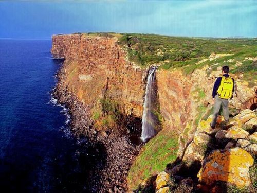 cascata di Capo Nieddu - Monte Nieddu Sardegna