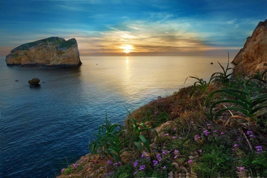 Alghero - Capo Caccia con isola Foradada