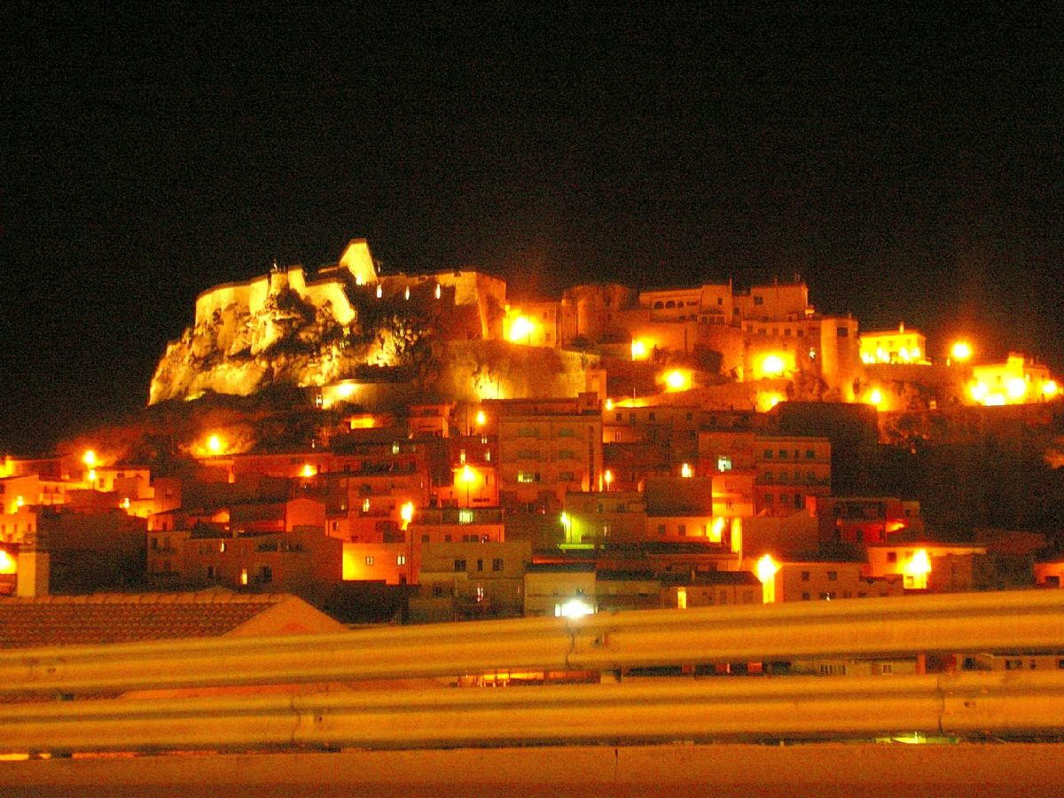 Castelsardo by night