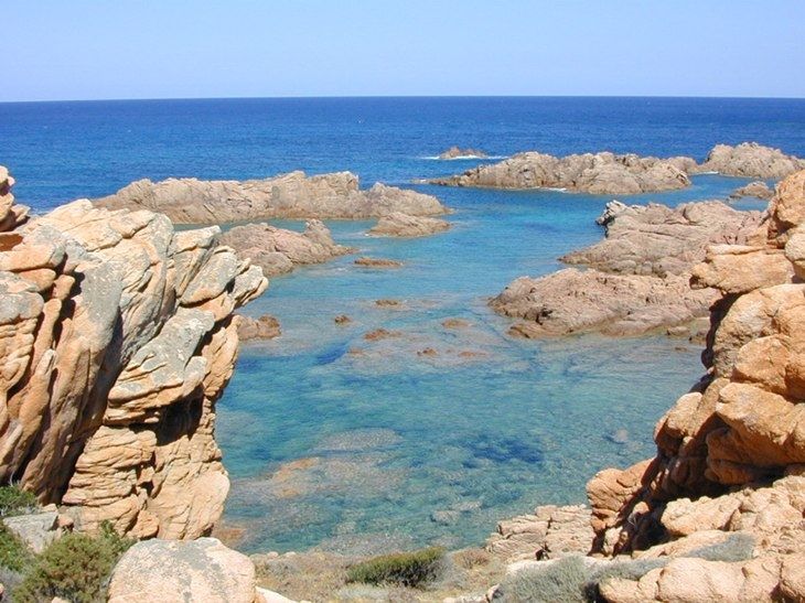 Cala Sarraina in Costa Paradiso 