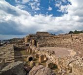 le rovine di Nora a Pula