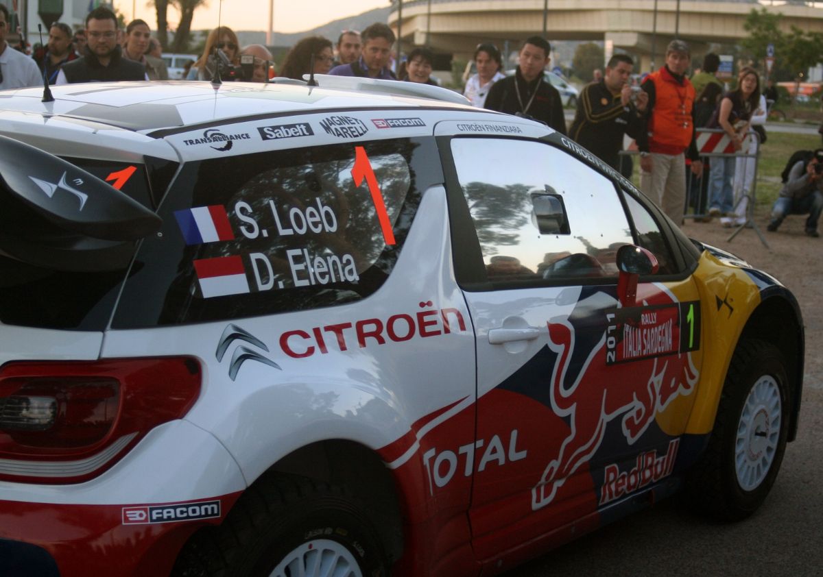 Citroen DS3 vincitrice del Rally Costa Smeralda 2011