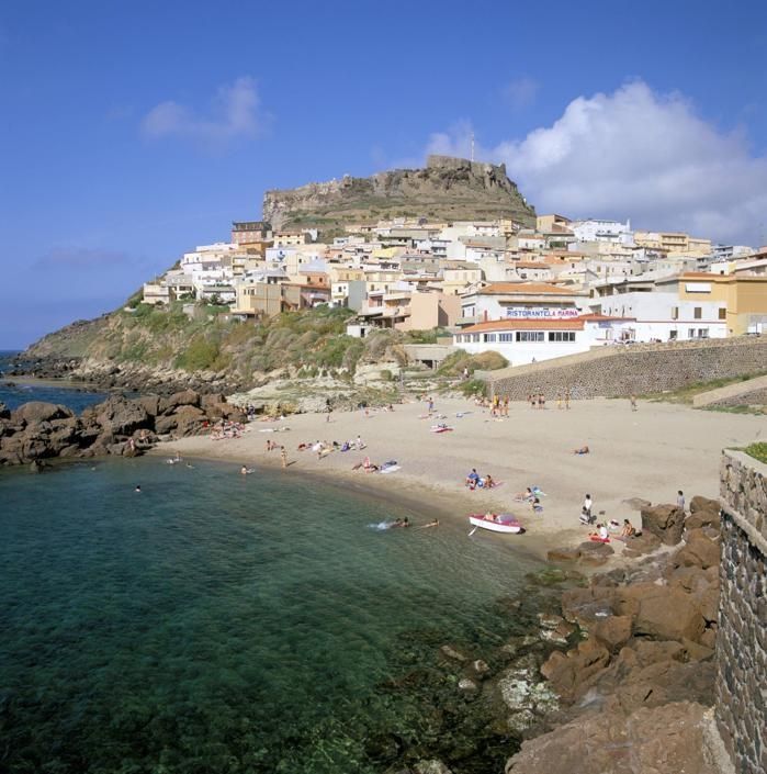 Castelsardo beach