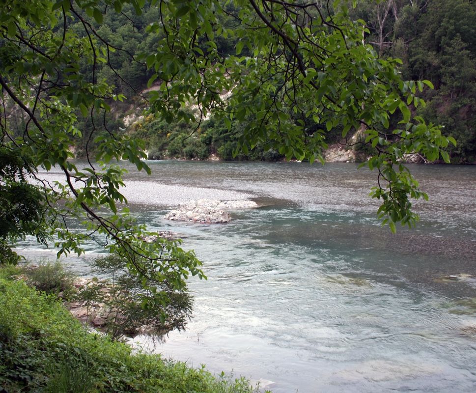 scorcio del fiume Tirso