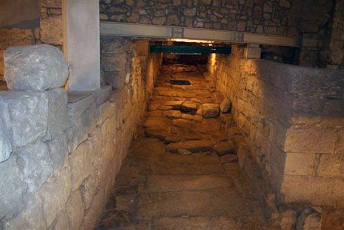 sotterranei della chiesa di Sant'Eulalia