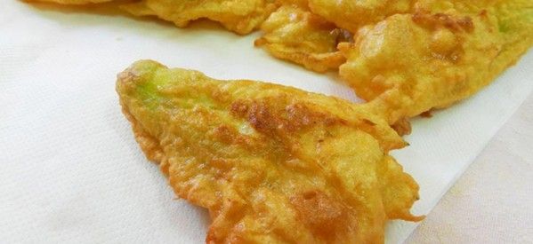 Fried Zucchini Flowers