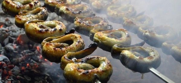 Roasted eel