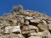 particolare del nuraghe di Armungia