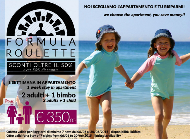 Promozione 2016 Camping Village 4 Mori offerta roulette