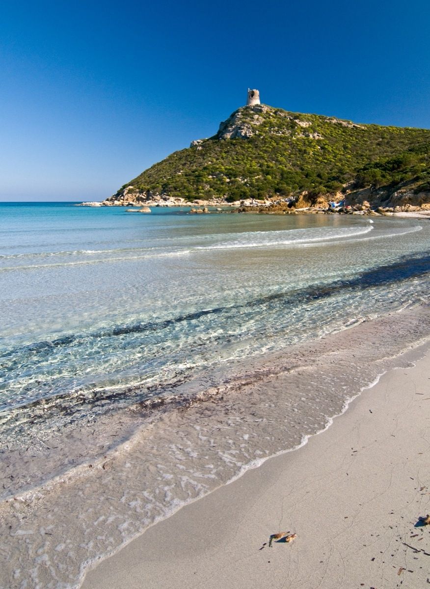 spiaggia del Giunco nel territorio di Villasimius