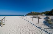 spiaggia del Giunco nel territorio di Villasimius