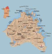 Cartina della Gallura